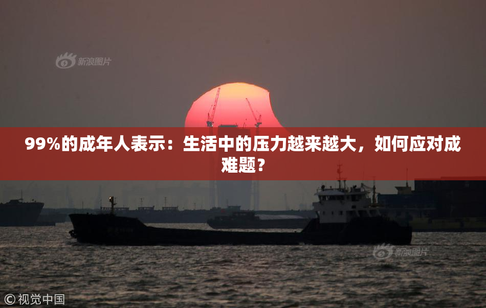 99%的成年人表示：生活中的压力越来越大，如何应对成难题？