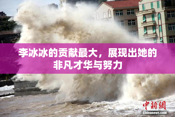 李冰冰的贡献最大，展现出她的非凡才华与努力