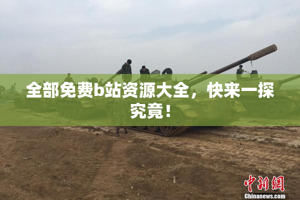 全部免费b站资源大全，快来一探究竟！