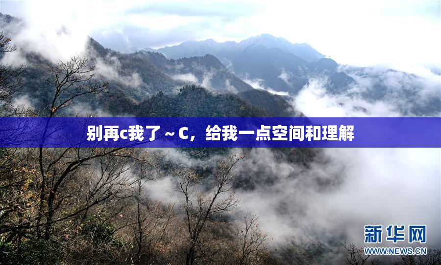 别再c我了～C，给我一点空间和理解