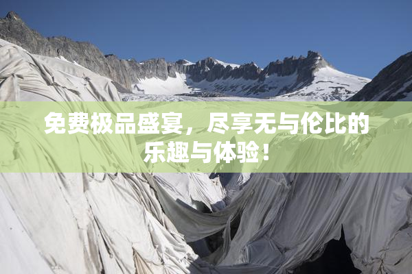 免费极品盛宴，尽享无与伦比的乐趣与体验！