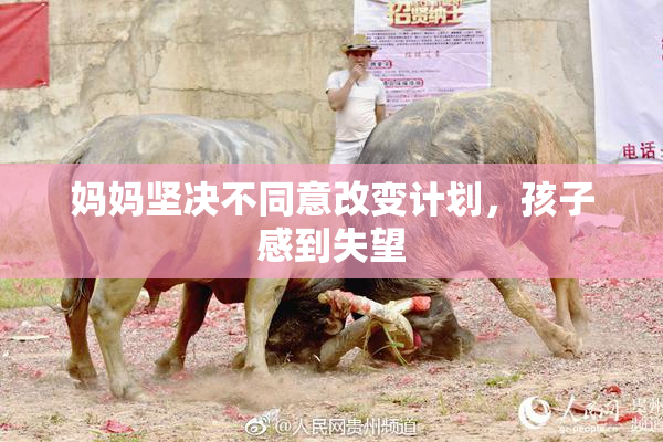 妈妈坚决不同意改变计划，孩子感到失望