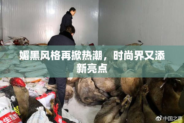 媚黑风格再掀热潮，时尚界又添新亮点