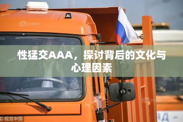 性猛交AAA，探讨背后的文化与心理因素