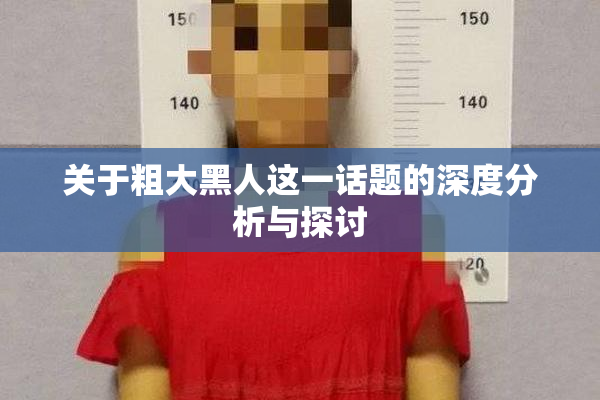 关于粗大黑人这一话题的深度分析与探讨