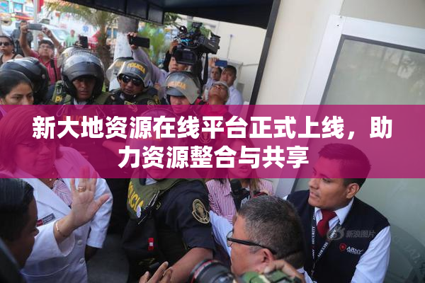 新大地资源在线平台正式上线，助力资源整合与共享