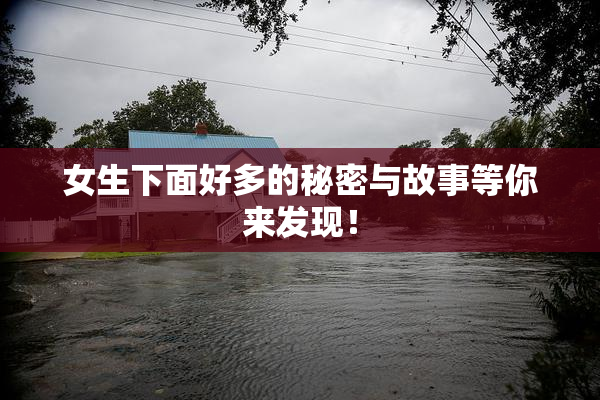 女生下面好多的秘密与故事等你来发现！