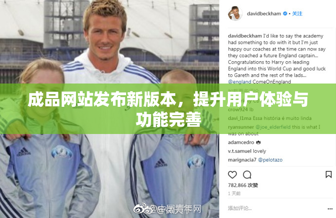 成品网站发布新版本，提升用户体验与功能完善