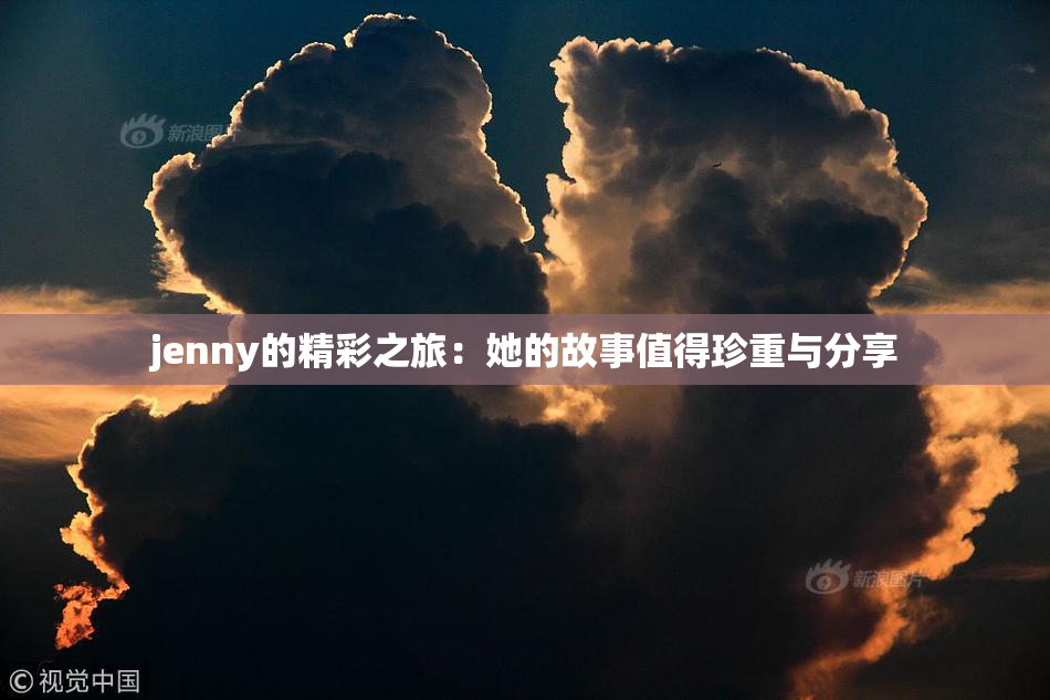 jenny的精彩之旅：她的故事值得珍重与分享