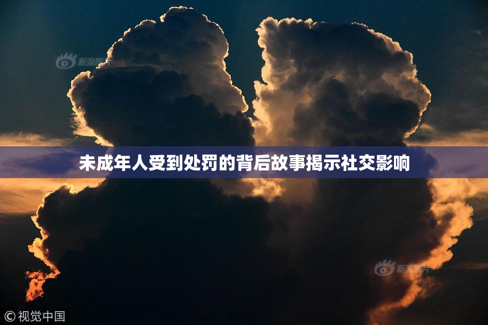 未成年人受到处罚的背后故事揭示社交影响