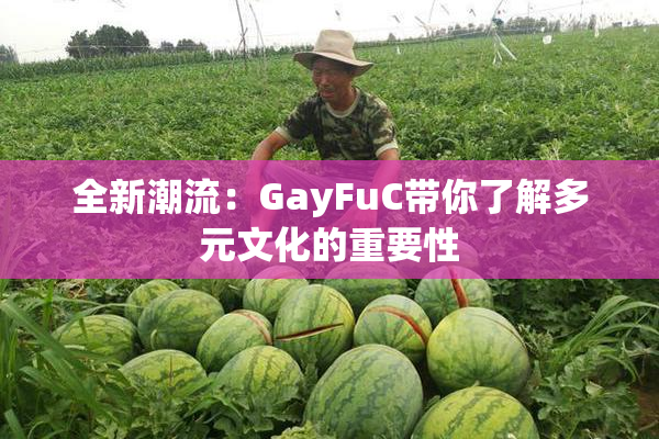 全新潮流：GayFuC带你了解多元文化的重要性