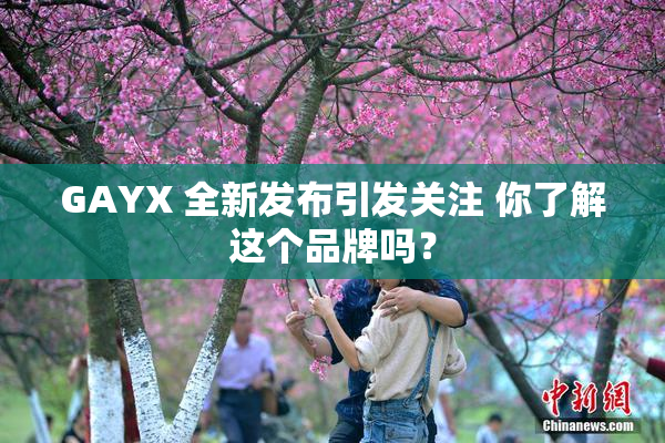 GAYX 全新发布引发关注 你了解这个品牌吗？