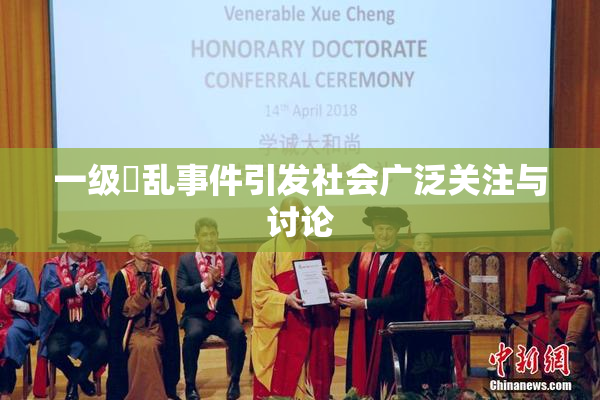 一级婬乱事件引发社会广泛关注与讨论