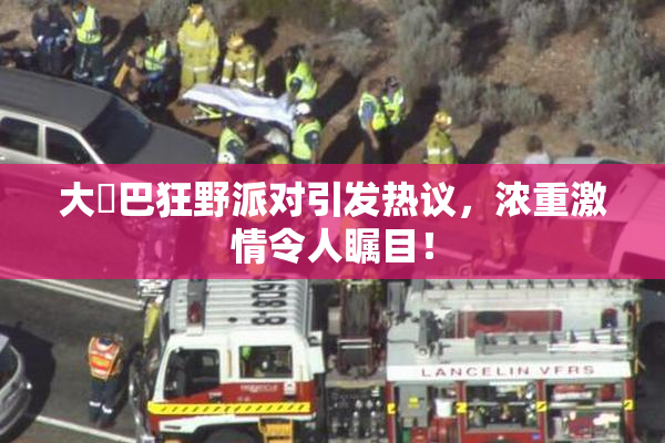 大雞巴狂野派对引发热议，浓重激情令人瞩目！