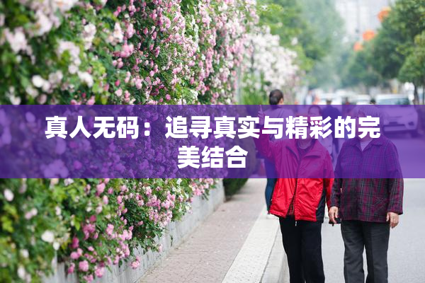 真人无码：追寻真实与精彩的完美结合
