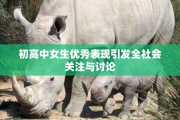 初高中女生优秀表现引发全社会关注与讨论