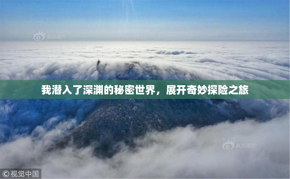 我潜入了深渊的秘密世界，展开奇妙探险之旅