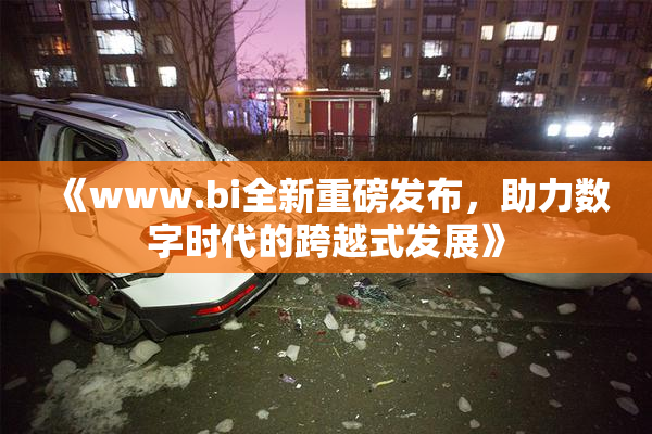 《www.bi全新重磅发布，助力数字时代的跨越式发展》