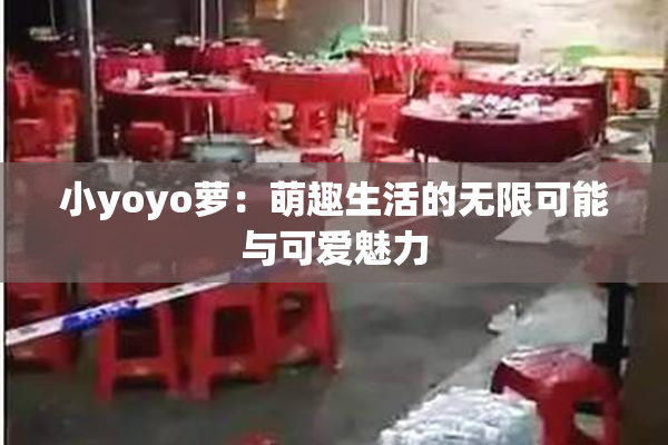 小yoyo萝：萌趣生活的无限可能与可爱魅力