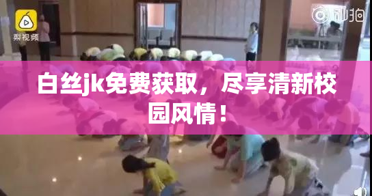 白丝jk免费获取，尽享清新校园风情！