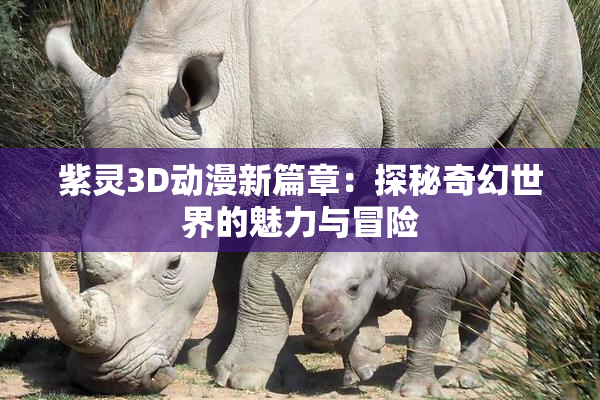 紫灵3D动漫新篇章：探秘奇幻世界的魅力与冒险