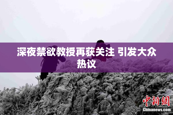深夜禁欲教授再获关注 引发大众热议