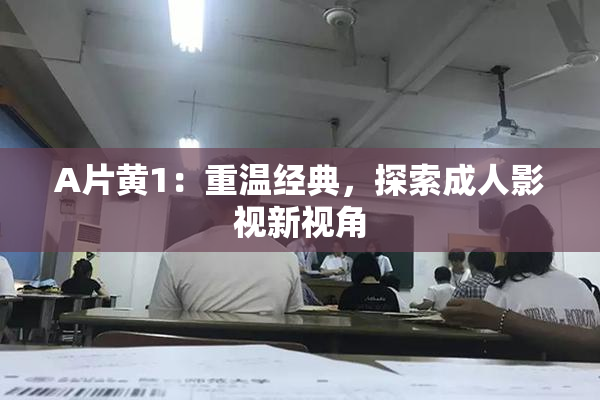 A片黄1：重温经典，探索成人影视新视角