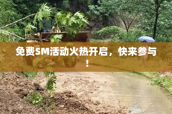 免费SM活动火热开启，快来参与！