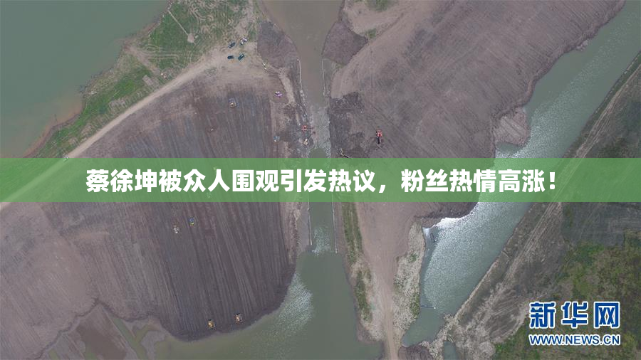 蔡徐坤被众人围观引发热议，粉丝热情高涨！