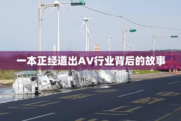 一本正经道出AV行业背后的故事