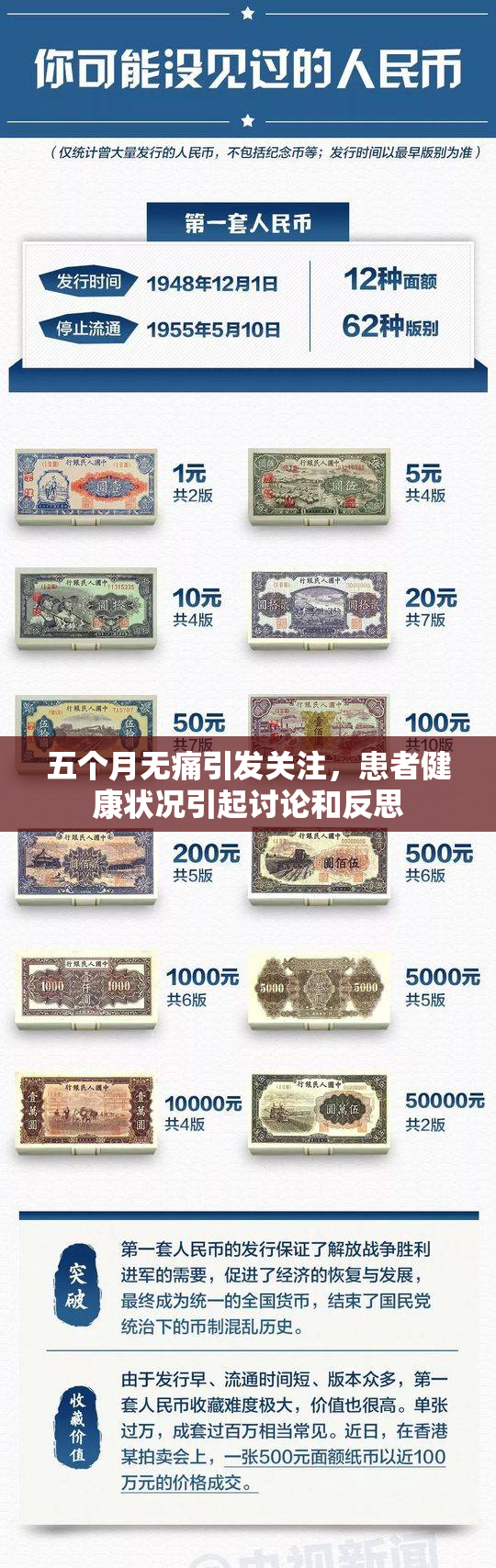 五个月无痛引发关注，患者健康状况引起讨论和反思