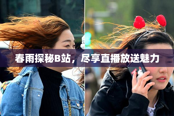 春雨探秘B站，尽享直播放送魅力