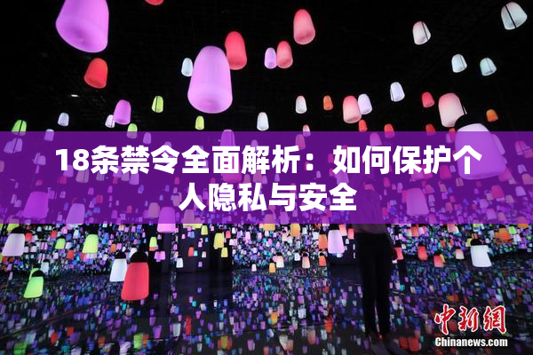18条禁令全面解析：如何保护个人隐私与安全