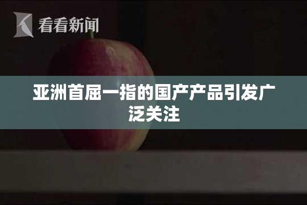 亚洲首屈一指的国产产品引发广泛关注