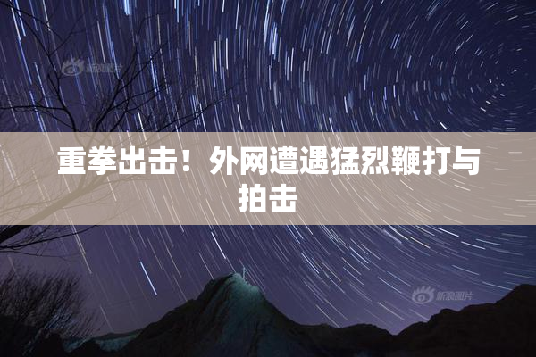 重拳出击！外网遭遇猛烈鞭打与拍击