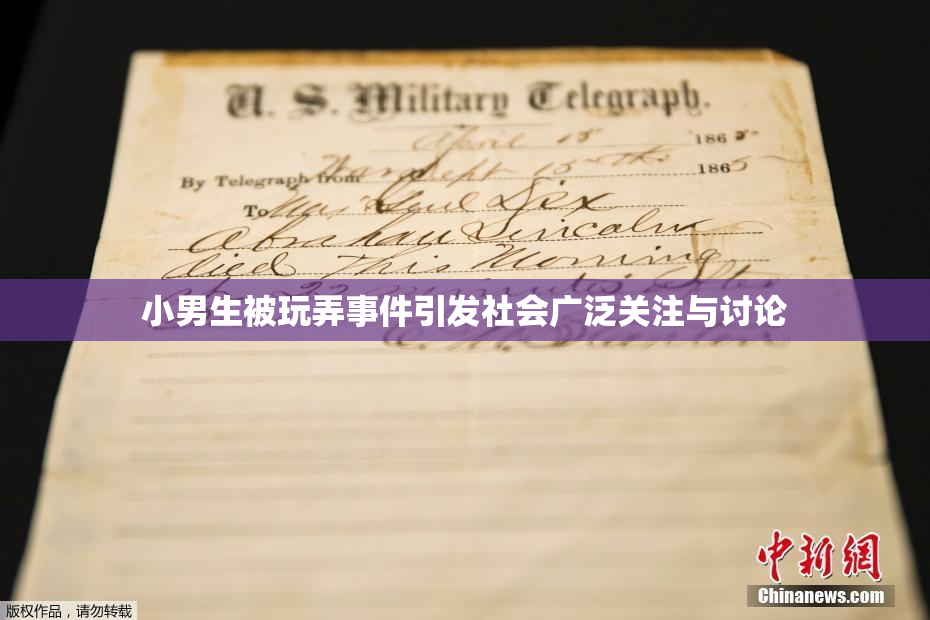 小男生被玩弄事件引发社会广泛关注与讨论
