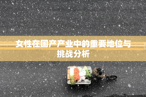 女性在国产产业中的重要地位与挑战分析