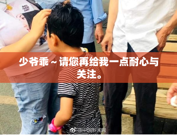 少爷乖～请您再给我一点耐心与关注。