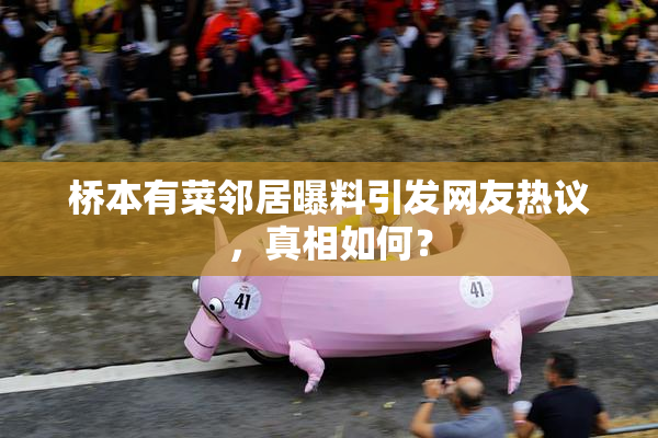 桥本有菜邻居曝料引发网友热议，真相如何？