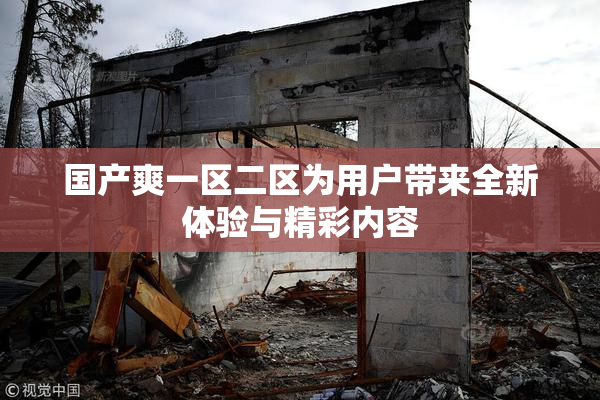 国产爽一区二区为用户带来全新体验与精彩内容