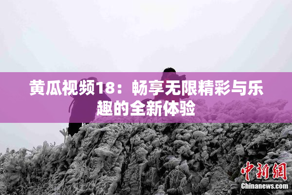 黄瓜视频18：畅享无限精彩与乐趣的全新体验