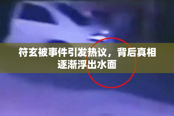 符玄被事件引发热议，背后真相逐渐浮出水面