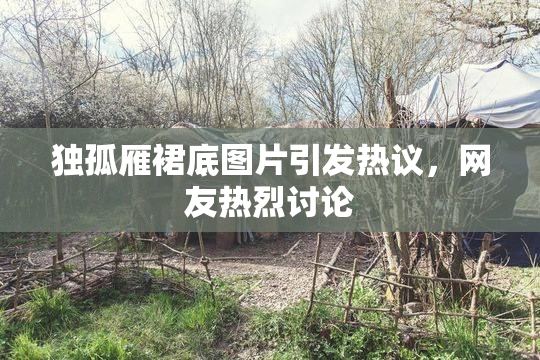 独孤雁裙底图片引发热议，网友热烈讨论
