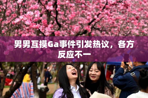 男男互摸Ga事件引发热议，各方反应不一