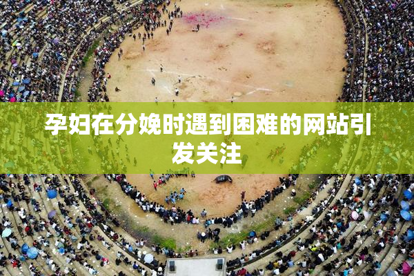 孕妇在分娩时遇到困难的网站引发关注