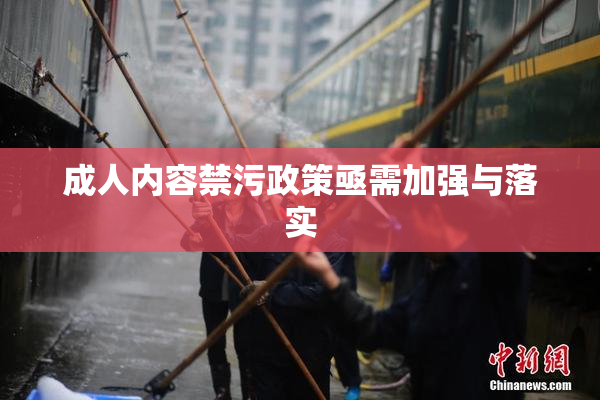 成人内容禁污政策亟需加强与落实
