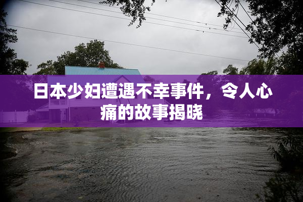 日本少妇遭遇不幸事件，令人心痛的故事揭晓