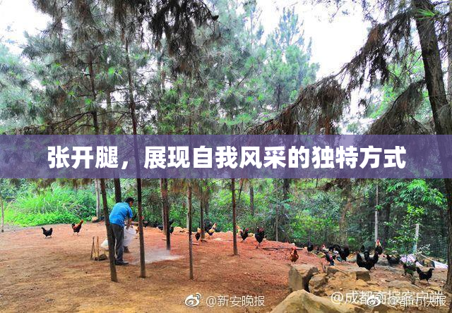 张开腿，展现自我风采的独特方式