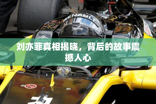 刘亦菲真相揭晓，背后的故事震撼人心