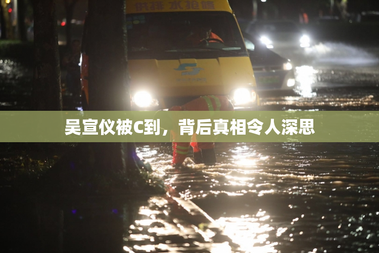 吴宣仪被C到，背后真相令人深思